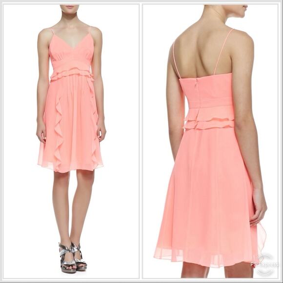 Nanette Lepore Merengue Spaghetti Strap Dress in Blue - Picture 9 of 11